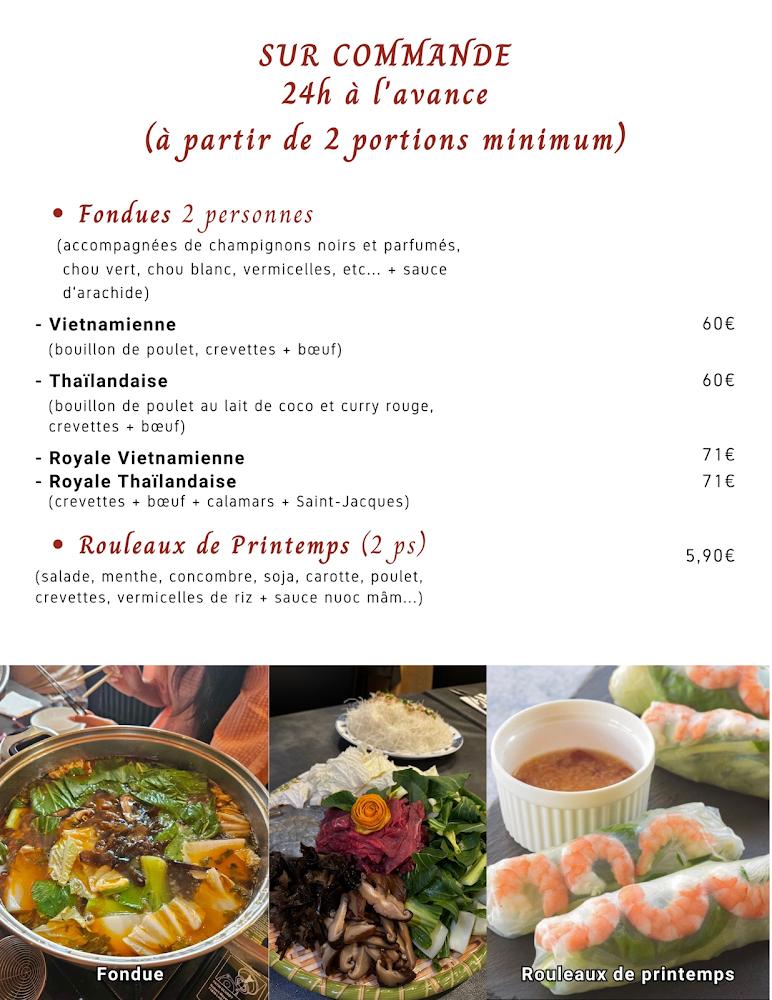 La Rizière Dorée - Menu Image 3