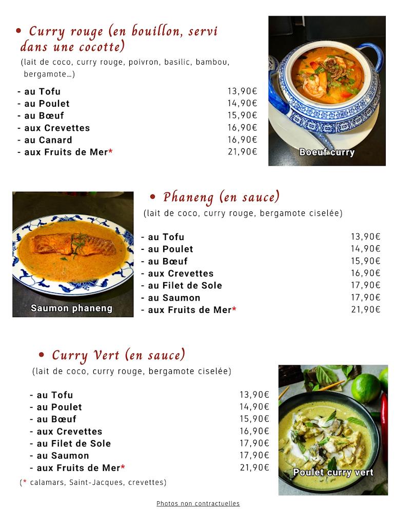 La Rizière Dorée - Menu Image 4